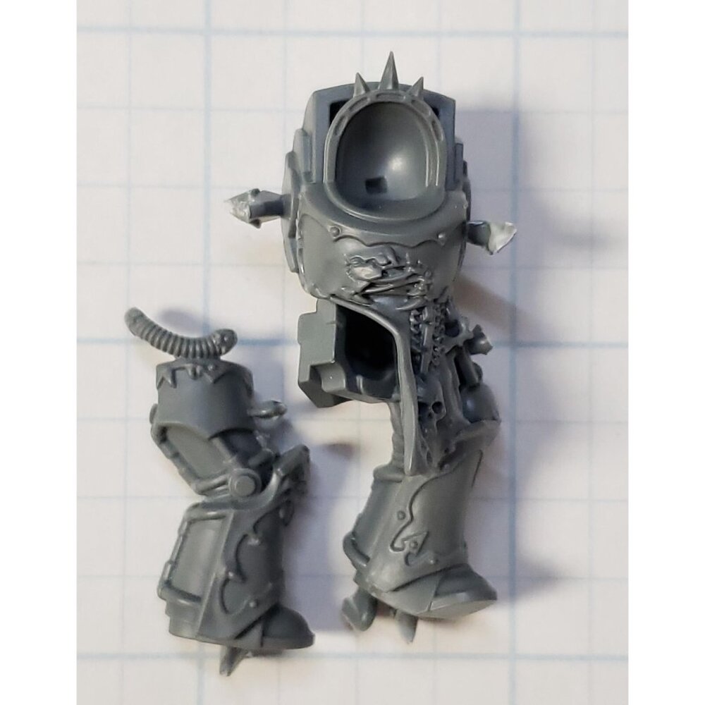 Warhammer 40k Chaos Space Marines Bits Terminator Torso Legs Set #58